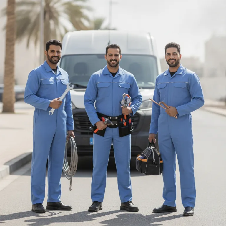 فني مضخات حرارية فريق في رأس الخيمة